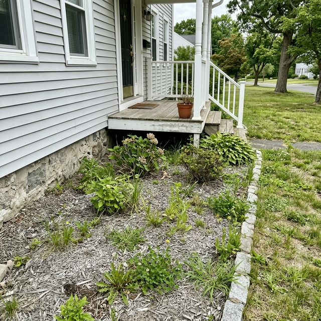 Before Ornamental Stone Installation