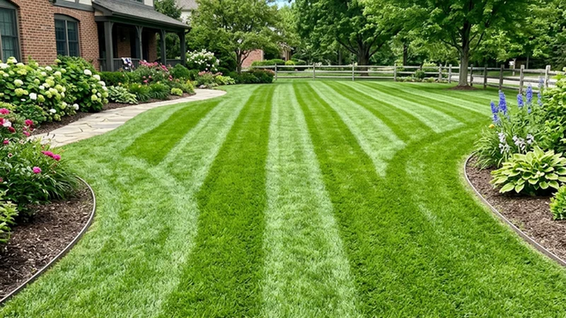 Professional lawn mowing service in Central Connecticut by A1 Lawn Care CT